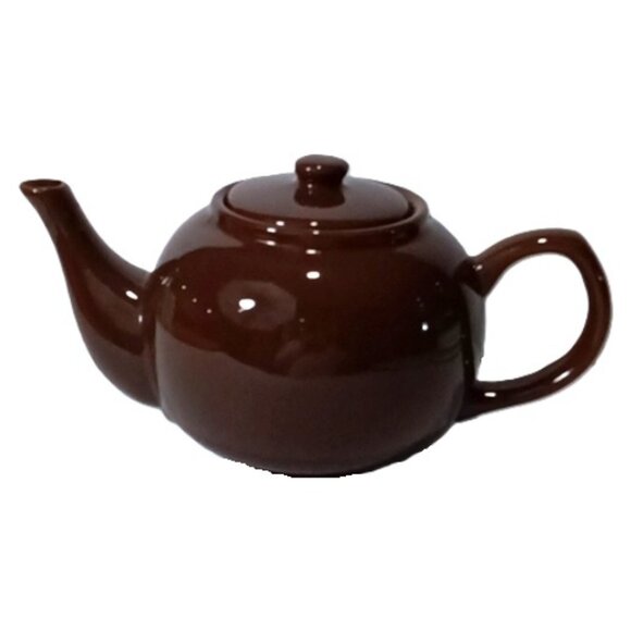 Large Brown Betty Teapot 'Create by Just Mugs' Designed in England Made in China - Picture 1 of 7